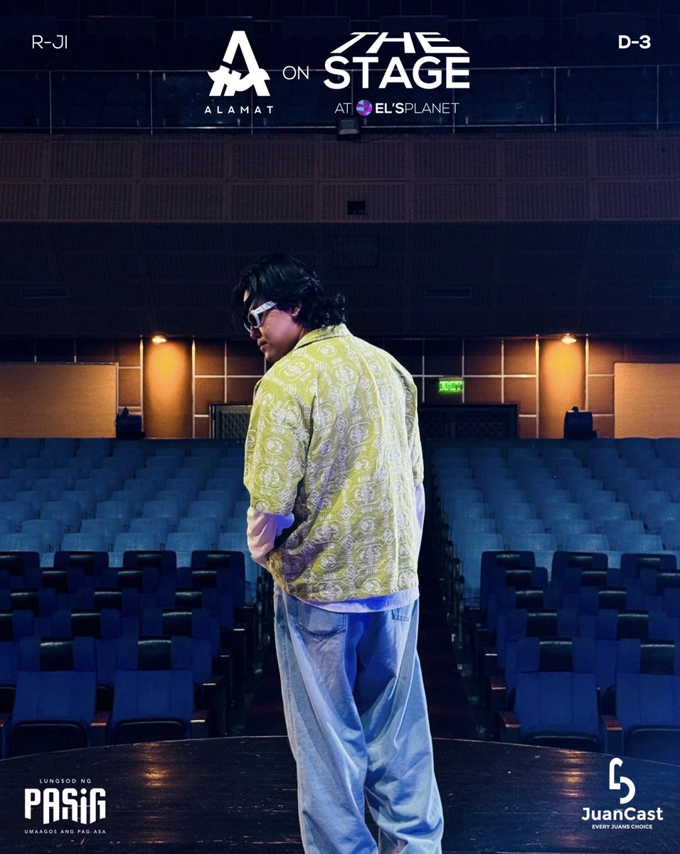 Power. Focus. Impact. D-3 and <a href="/Official_ALAMAT/">ALAMAT ᜀᜎᜋᜆ᜔ 🇵🇭</a>'s R-JI is ready to own the spotlight on THE STAGE. 💜

Filmed at Tanghalang Pasigueno and proudly presented by JuanCast!

#RJI #ALAMATonTHESTAGEatEP #ELsPlanet #ALAMAT #PPOP #PPOPRise