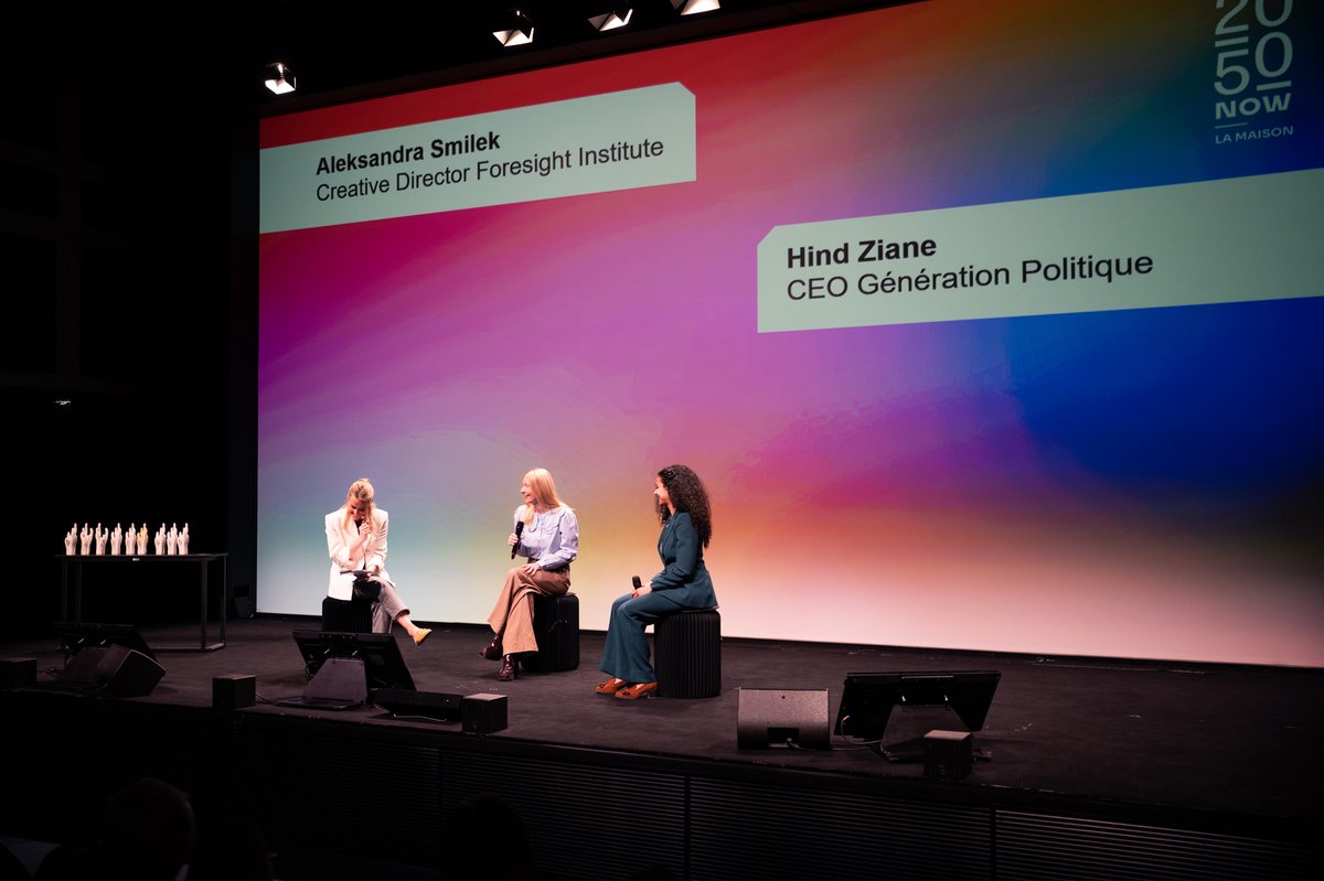 nodes_0's tweet image. Grateful to have joined 2050 NOW @Netexplo at @joinstationf a space where futures are imagined and challenged.
Thanks to all the meaningful conversations and inspiring perspectives.
@SlvnLouradour
@KarenFortinV
@juliasieger