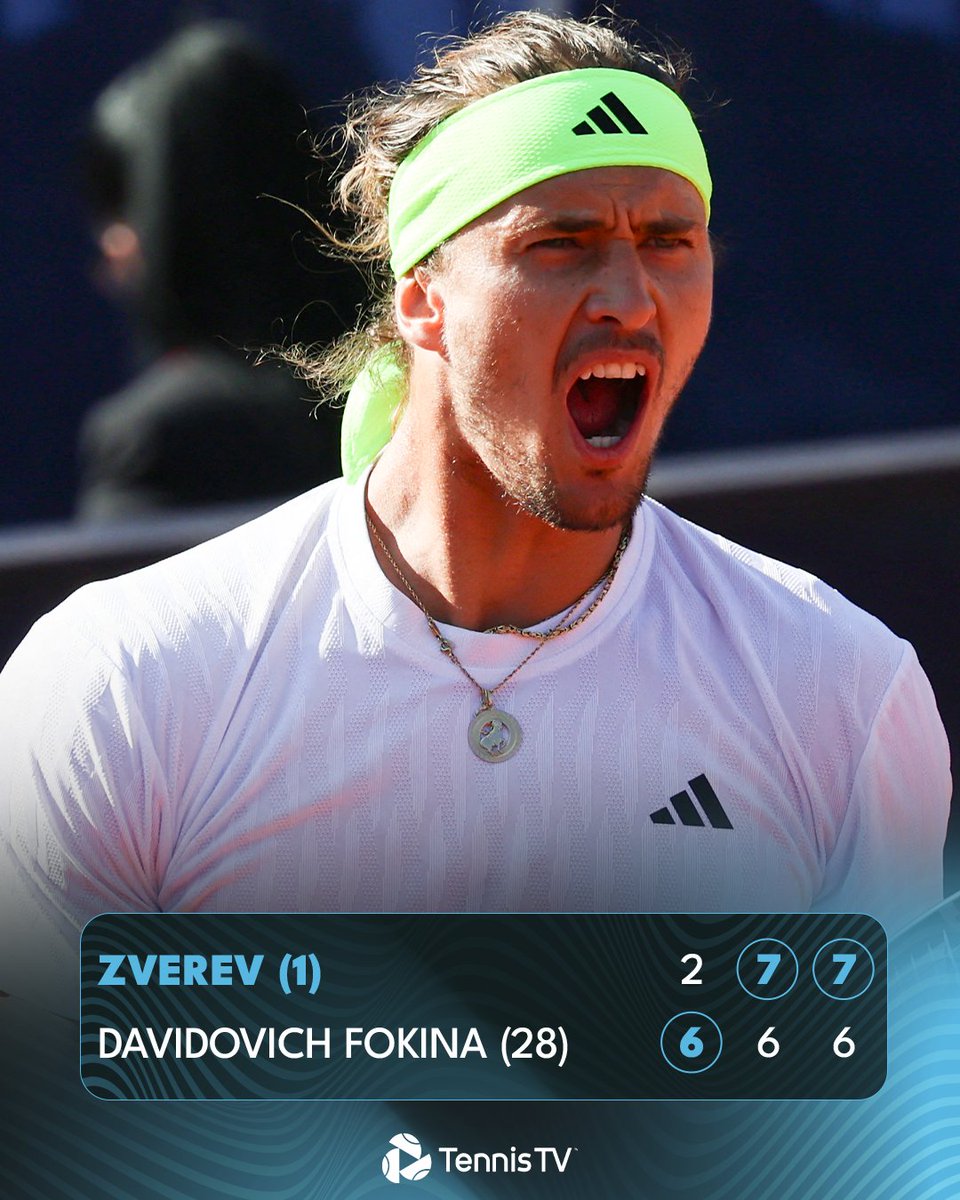 Tennis TV (@tennistv) on Twitter photo A match that had it ALL 🎢
<a href="/AlexZverev/">Alexander Zverev</a> survives a rollercoaster battle against Davidovich Fokina!
#MMOpen A match that had it ALL 🎢
<a href="/AlexZverev/">Alexander Zverev</a> survives a rollercoaster battle against Davidovich Fokina!
#MMOpen
