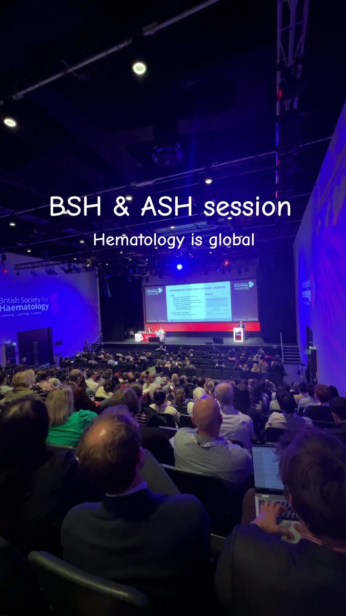 Currently attending the #BSH and #ASH session 
a great opportunity to learn and engage with the latest advances