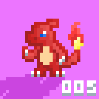 DenkuPixel's tweet photo. Dex Entry 005: Charmeleon  

#Pokemon  #pixelart  #pokemonfanart https://t.co/PQjpW8jF9z