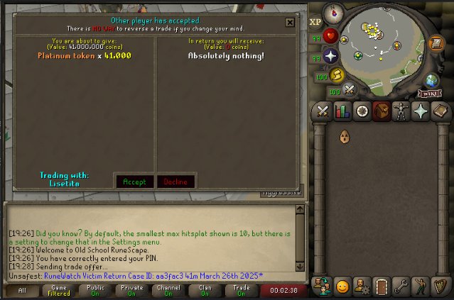 RuneWatch tweet picture
