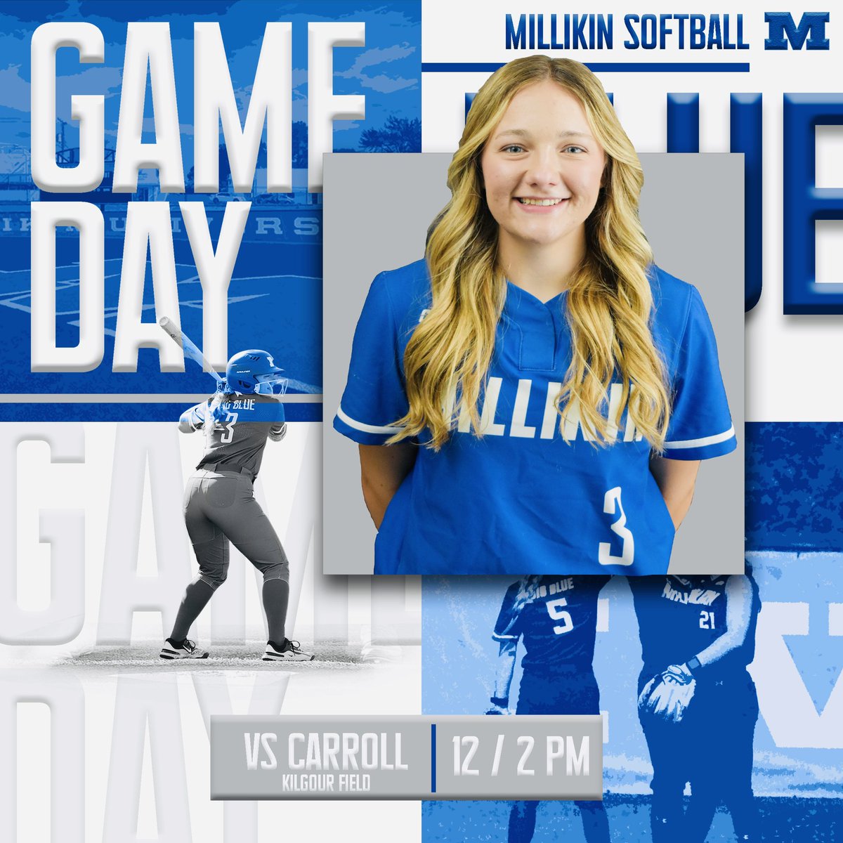 It’s Game Day!!!
At Carroll - 12/2 pm Ⓜ️