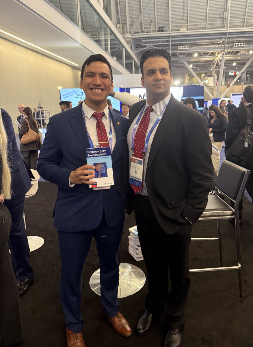 Diego Pichardo Rojas (@diegopichardomd) on Twitter photo An honor meeting <a href="/NitinAgarwalMD/">Nitin Agarwal, M.D.</a>! Thanks for making neurosurgery more approachable for all students. #AANS2025 An honor meeting <a href="/NitinAgarwalMD/">Nitin Agarwal, M.D.</a>! Thanks for making neurosurgery more approachable for all students. #AANS2025