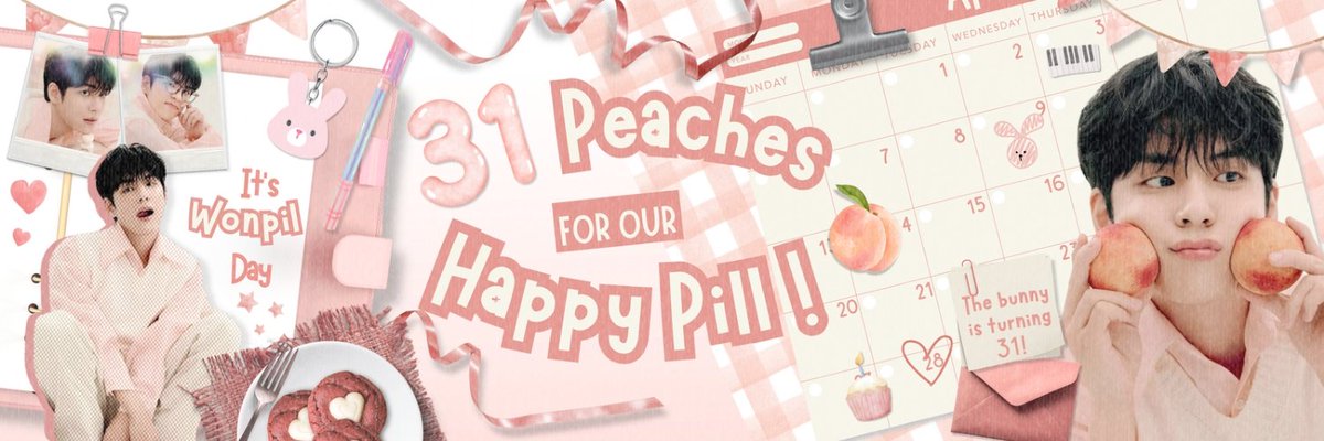⁎ ˚ 𓄼 · Wrapped in warmth, wrapped in peach light. In this soft harmony, we wear 𝗼𝘂𝗿 𝘁𝘄𝗶𝗯𝗯𝗼𝗻𝘀 like gentle notes, quiet but full of love. Let’s come together in this peach-tinted glow, and let the world feel the celebration for Wonpil. (twibbo.nz/31peaches) 🐰