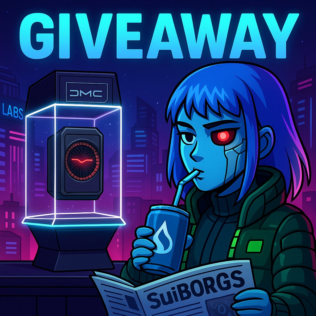 SuiBorgs (@suiborgs) on Twitter photo π¨ SuiBorgs Community Giveaway π¨
One lucky winner will receive:
𧬠1x OG Role in SuiBorgs (free mint access π₯)
π 2x NFTs of <a href="/DeLoreanlabs/">DeLorean Labs π TOKEN2049 Dubai</a> collection
β
Follow <a href="/SuiBorgs/">SuiBorgs</a>
β
Like + Retweet this tweet
β
Tag 3 frens who love NFTs
Winner will be picked randomly after 48h β³ π¨ SuiBorgs Community Giveaway π¨
One lucky winner will receive:
𧬠1x OG Role in SuiBorgs (free mint access π₯)
π 2x NFTs of <a href="/DeLoreanlabs/">DeLorean Labs π TOKEN2049 Dubai</a> collection
β
Follow <a href="/SuiBorgs/">SuiBorgs</a>
β
Like + Retweet this tweet
β
Tag 3 frens who love NFTs
Winner will be picked randomly after 48h β³