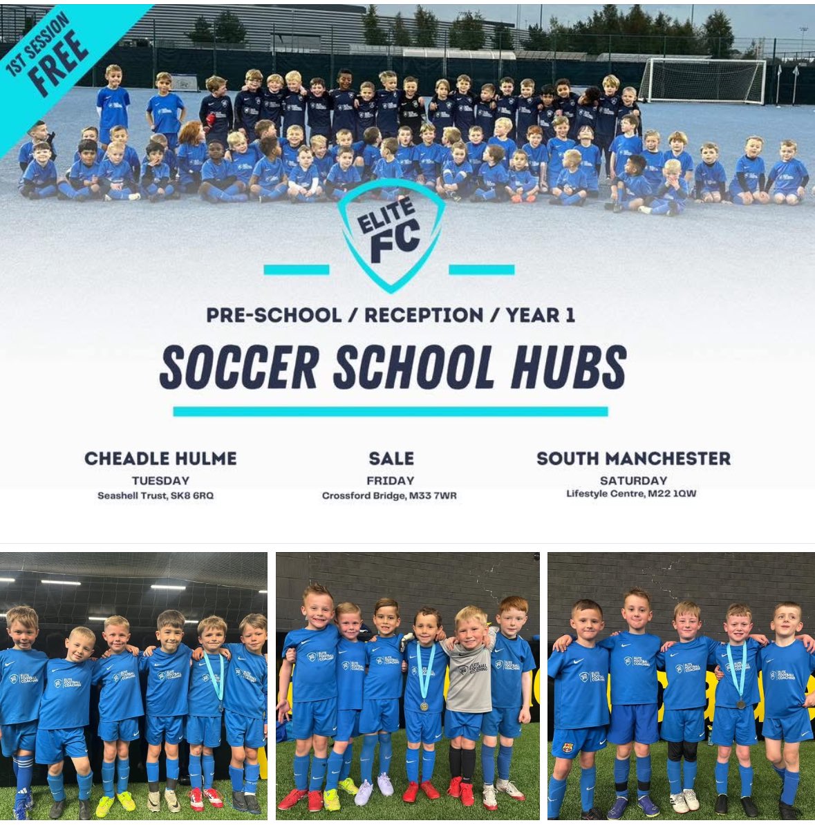 Elite Football Coaching (@elitefcacademy) on Twitter photo โช๏ธ๐ต ๐จ๐ก๐๐๐ฅ ๐ฒ ๐๐๐ฉ๐๐๐ข๐ฃ๐ ๐๐ก๐ง ๐๐๐ซ๐ง๐จ๐ฅ๐๐ฆ
A fantastic morning of football for some of the under 6โs from our Soccer School Hubs who took part in our development fixtures program today
Join our Soccer School Hubs for a fun-filled introduction to football and โช๏ธ๐ต ๐จ๐ก๐๐๐ฅ ๐ฒ ๐๐๐ฉ๐๐๐ข๐ฃ๐ ๐๐ก๐ง ๐๐๐ซ๐ง๐จ๐ฅ๐๐ฆ
A fantastic morning of football for some of the under 6โs from our Soccer School Hubs who took part in our development fixtures program today
Join our Soccer School Hubs for a fun-filled introduction to football and