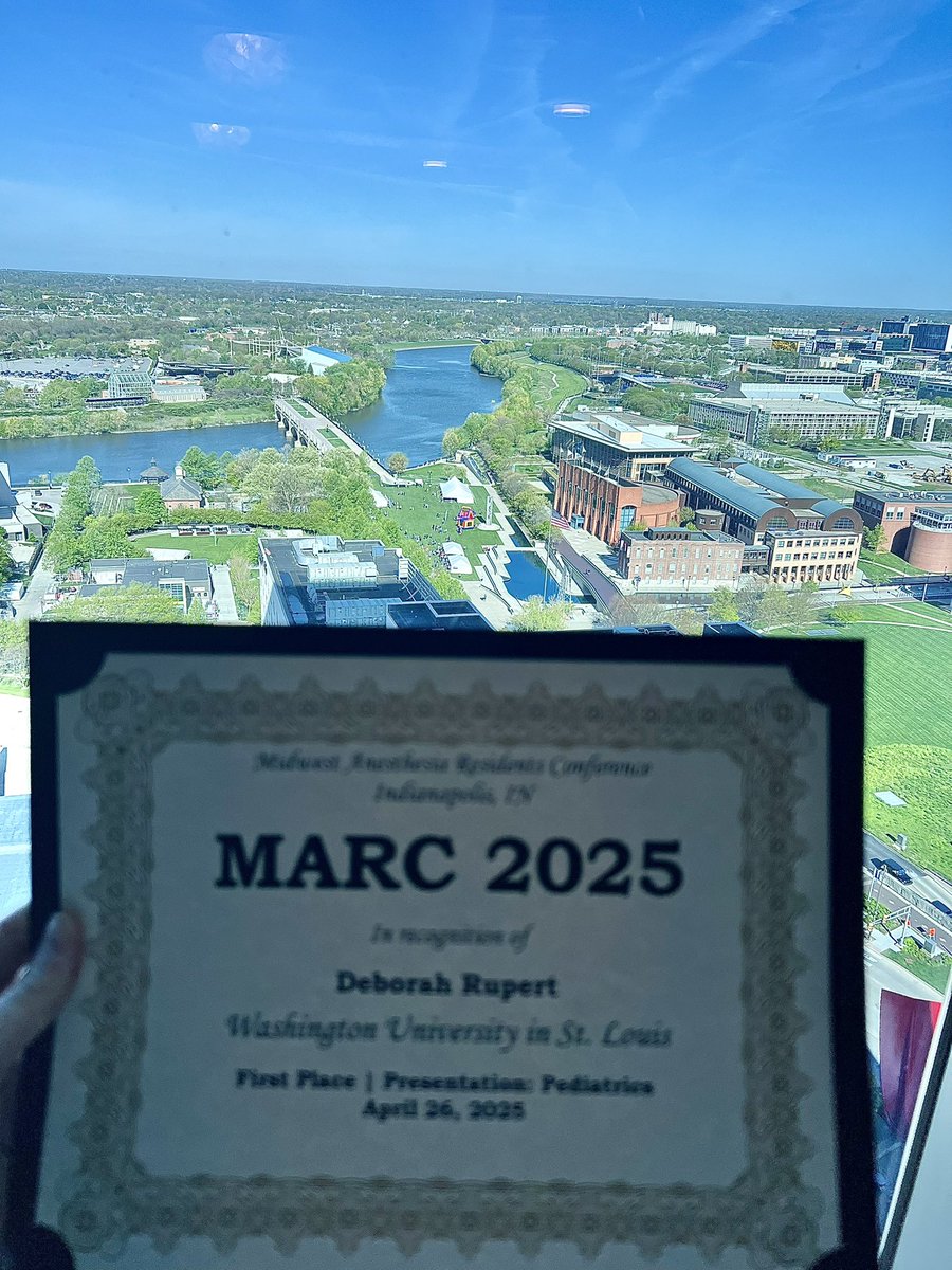 D.D. Rupert, MD, PhD (@doubledocddr) on Twitter photo Had a fantastic time in Indianapolis this weekend attending #MARC2025! Finished up this morning hearing important remarks from the ASA President elect and taking home this souvenir 🥹. Thank you to <a href="/WashUanesthesia/">WashU Medicine Anesthesiology</a> for the support to attend! Had a fantastic time in Indianapolis this weekend attending #MARC2025! Finished up this morning hearing important remarks from the ASA President elect and taking home this souvenir 🥹. Thank you to <a href="/WashUanesthesia/">WashU Medicine Anesthesiology</a> for the support to attend!