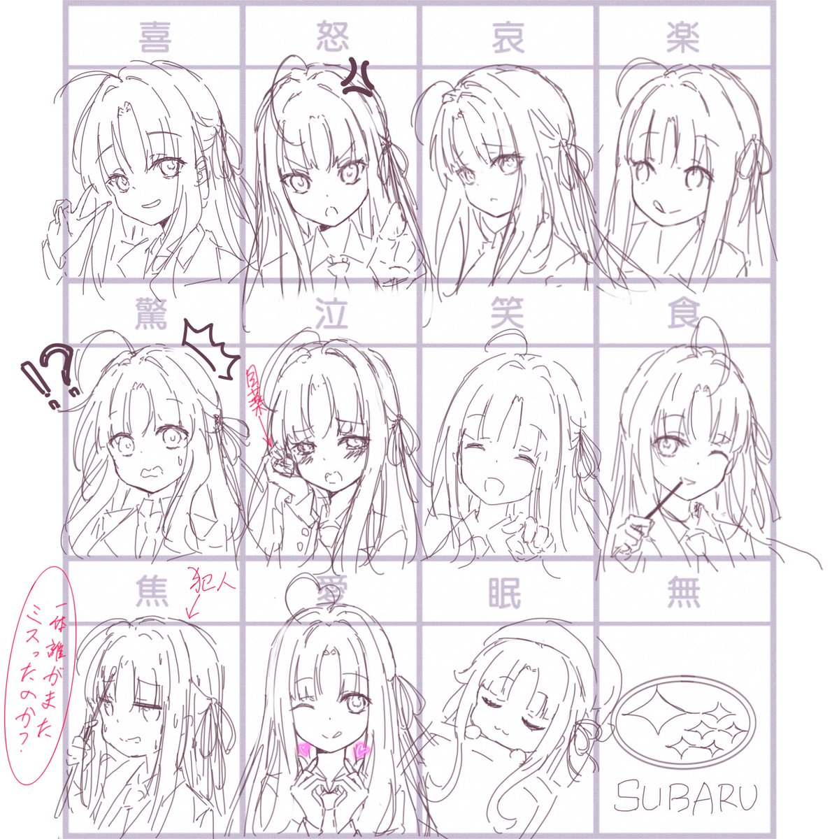 KuWA_SAkI_'s tweet photo. #安和すばる生誕祭2025

很久很久以前摸的，趁着今天发了 https://t.co/ruTvWLdZv0