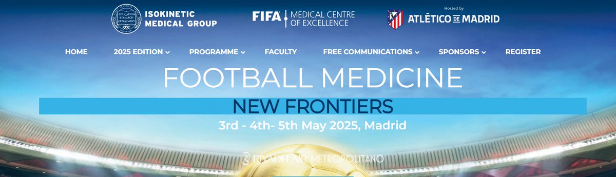 PdHooghe's tweet image. Join us for a highlighted Tribuna session on May 3rd at the upcoming Isokinetic Congress in Madrid🦶 🇪🇸⚽ where we will be presenting on deltoid ankle injuries in elite football.
A huge thank you to Francesco Della Villa MD & IsoK team for the energy!
#Isokinetic2025 #AupaEstee