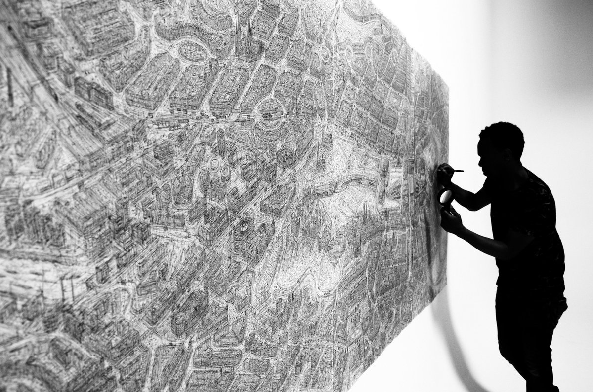 Sketching cities. Hear me, Aberdeen isn't a destination, Its a journey. 
5 years in the making... watch this space. #Aberdeen #Scotland