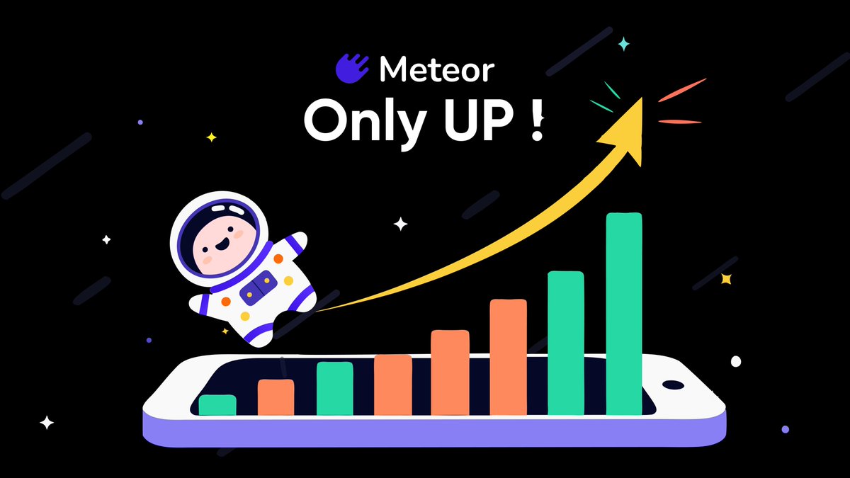 Happy Weekend MOON 🌓

One-year recap of Meteor's community contributions to DeFi on NEAR Protocol 

The community traded $29M in assets and staked 10Million $NEAR via Meteor Wallet.

DeFi degen new product coming thoon???
Stay thoooonnnn