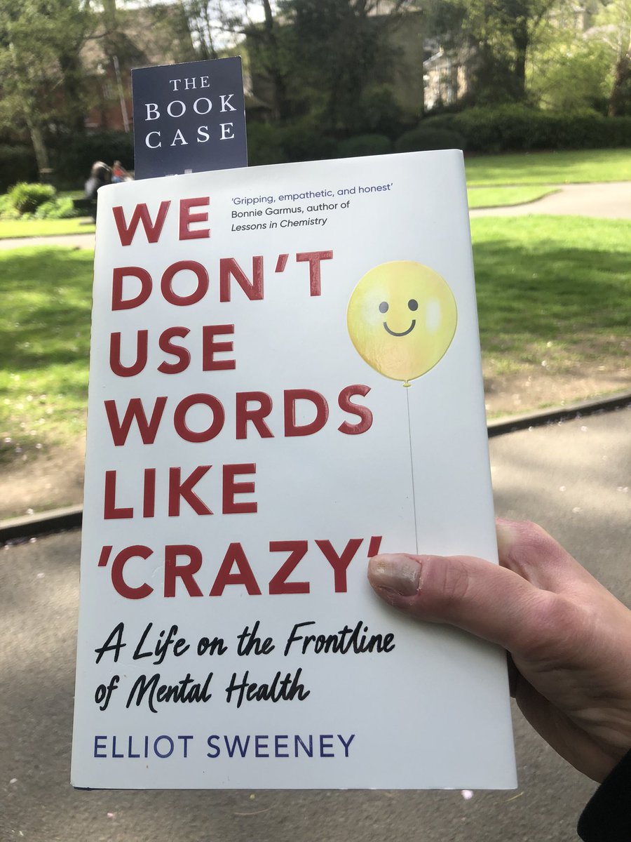 elliotfsweeney's tweet image. Another day, another book drop, this time to Simon at The Book Case in Hebden Bridge. We Don’t Use Words Like Crazy. Out now in print, digital, and audio. #MentalHealth #memoir