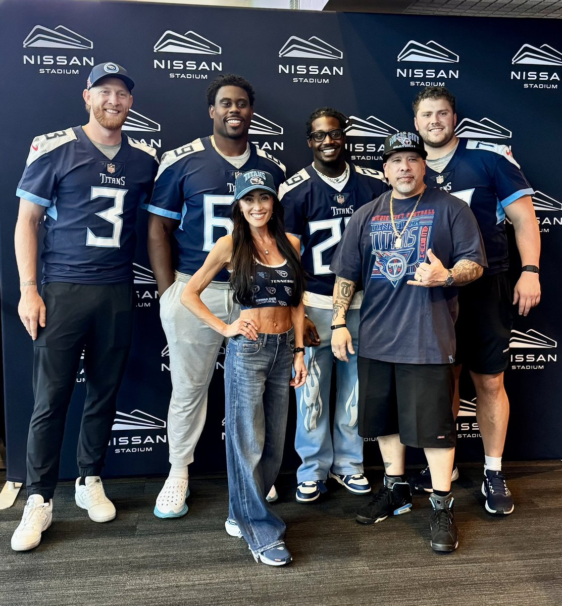 smaxdaddy's tweet image. The #NFLDraft2025 is over. We picked some dudes who should compliment these guys nicely. Let’s start camp already! 😤💪🏽 #TitanUp #titans