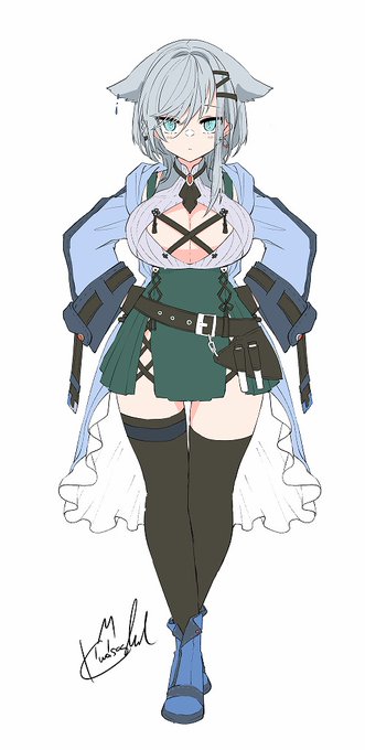 うちの錬金術師作ろうとしてπに注力しすぎてごめんなさいけも。
 #軽率にキャラデザ 