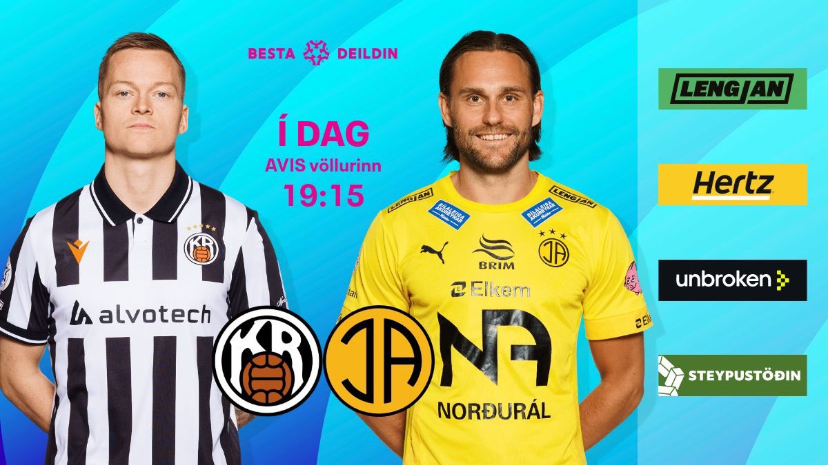 Sögulegur slagur í Laugardalnum í kvöld þegar KR og ÍA mætast!

📌 AVIS völlurinn 
⏲️ 19:15
⚽️ <a href="/KRreykjavik/">KR Reykjavik FC</a> 🆚 <a href="/Skagamenn/">ÍA Akranes FC</a> 
🎟️ Miðasala á stubb.is