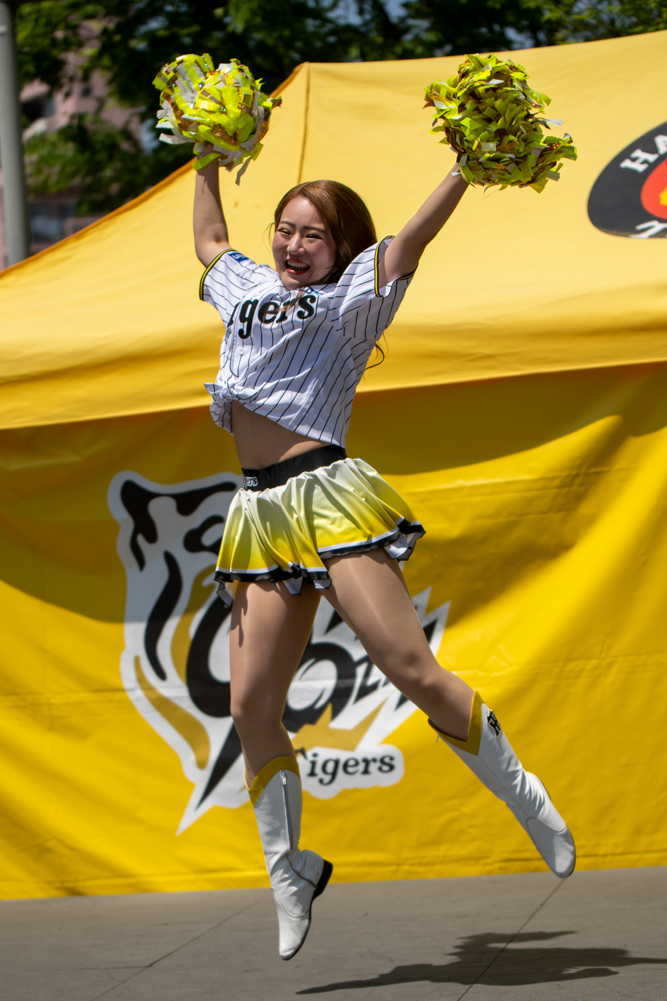 阪神 人形 リカ 人形 風 cheer leader チアリーダー 一球 阪神