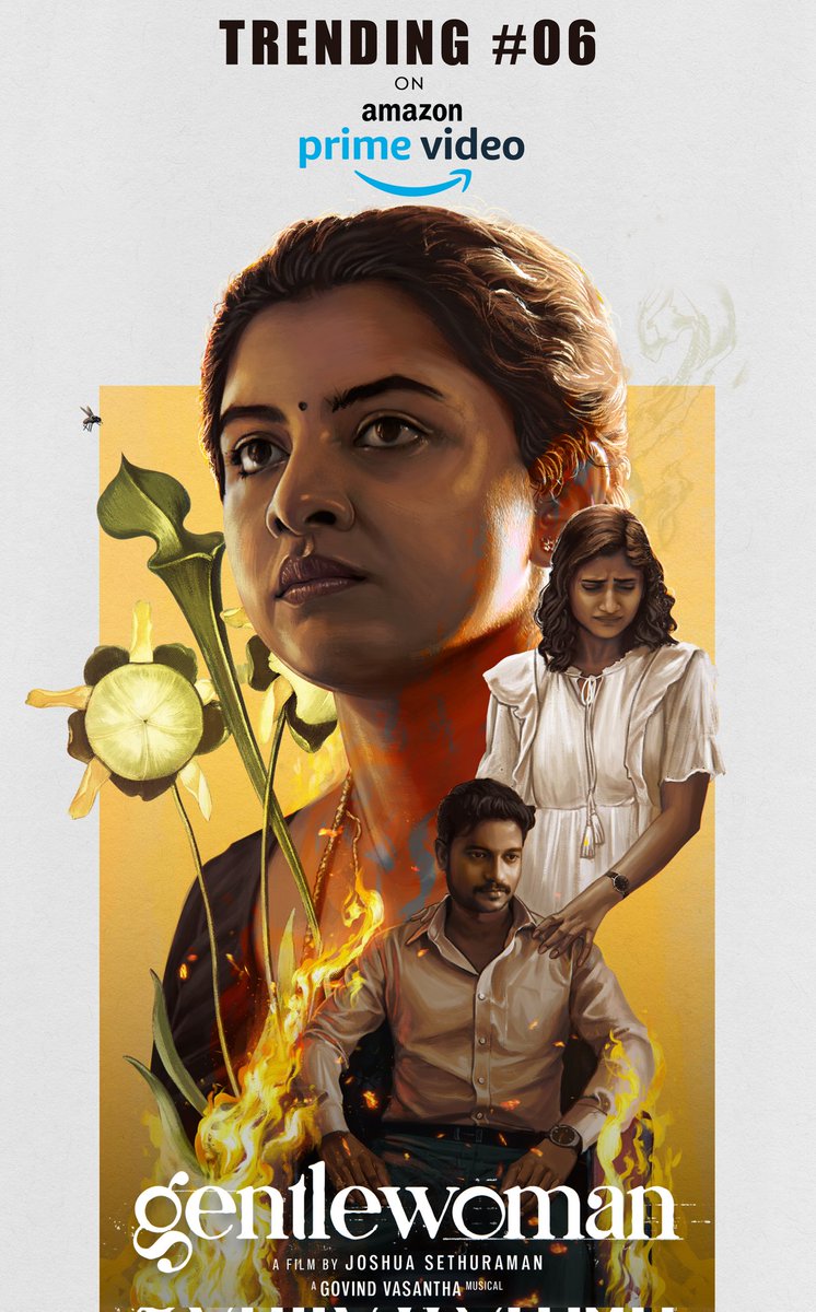 Grateful and thrilled to see #gentlewoman trending on 6th on Amazon India! 🎬 A heartfelt thank you to the audience for the love and support. This journey has been truly special. Let's keep breaking stereotypes and telling meaningful stories.