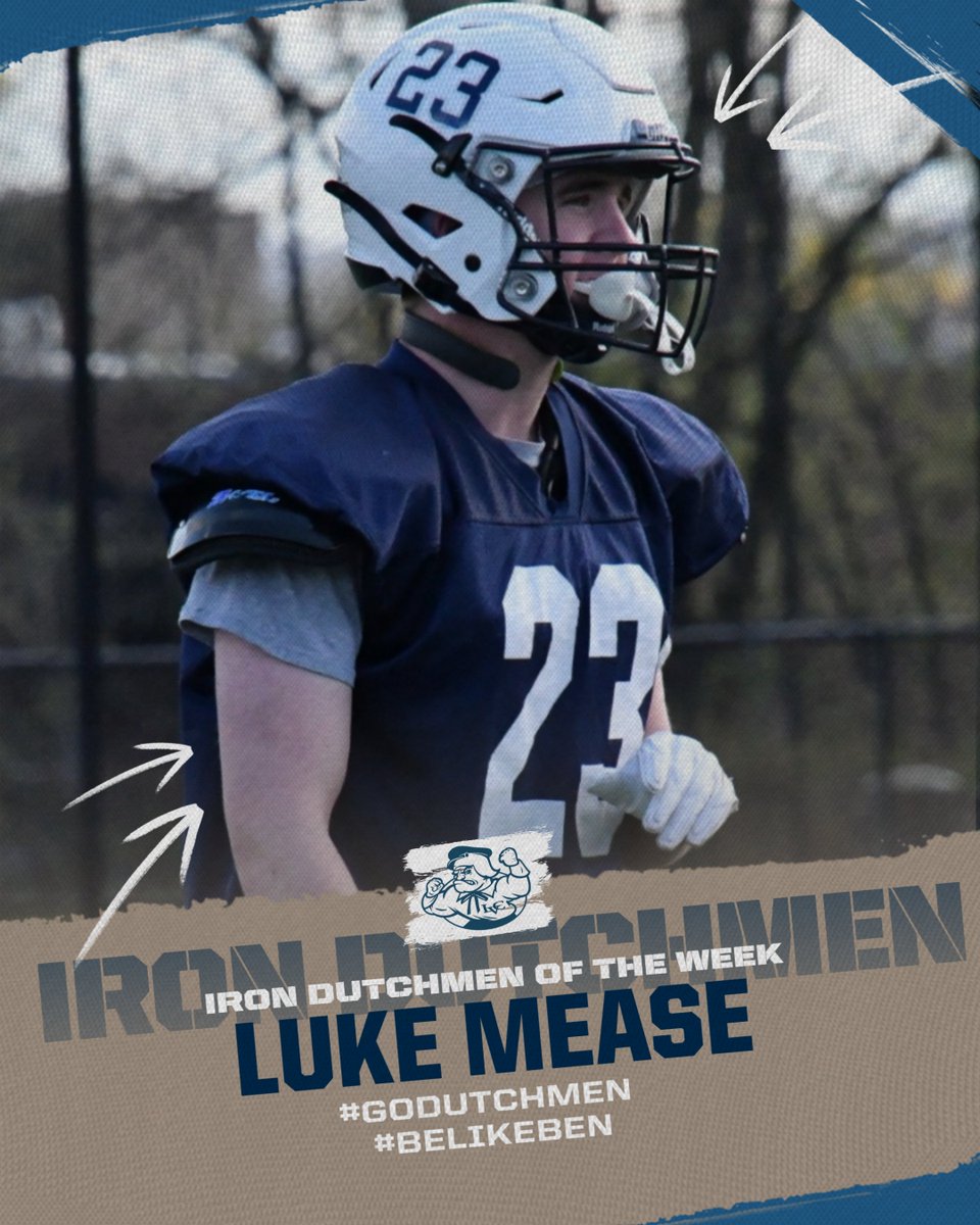 LVCFootball's tweet image. Congratulations to Freshmen Luke Mease and Sophomore Nevin Carter for being named our Iron Dutchmen of the Week!        

Luke Mease - DB - @LD_Football 

Nevin Carter - DB - @WyoFootball 

Keep up the hard work and dedication!  #GoDutchmen #d3fb #lvcathletics