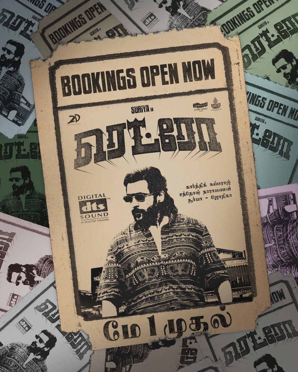 #Retro Bookings are at full Swing for May 1st <a href="/rakkicinemas/">Rakki Cinemas</a>,#RakkiTRL &amp; #MeenakshiCinemas - Avadi 

Friday to Sunday Reservations to open soon <a href="/lifeindistrict/">District</a>