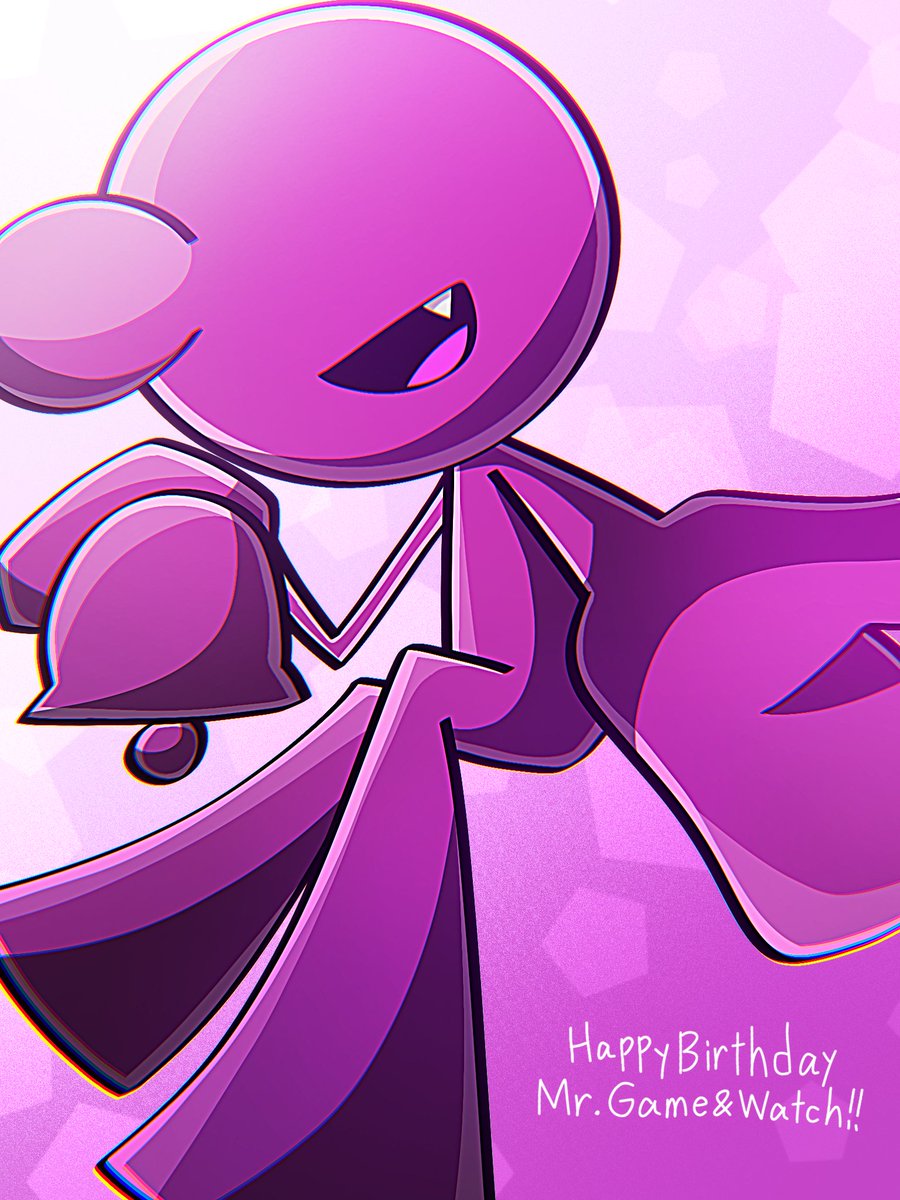 #ゲムヲ誕生祭2025
#ゲムヲ生誕祭2025
#ゲームウオッチ45周年

ゲムヲ〜〜〜〜〜！！！！！！お誕生日おめでとう！！！！🥳🎉✨これからもずっと大好き🫶🫶🫶🫶🫶
今年はアラームでお祝いです🔔