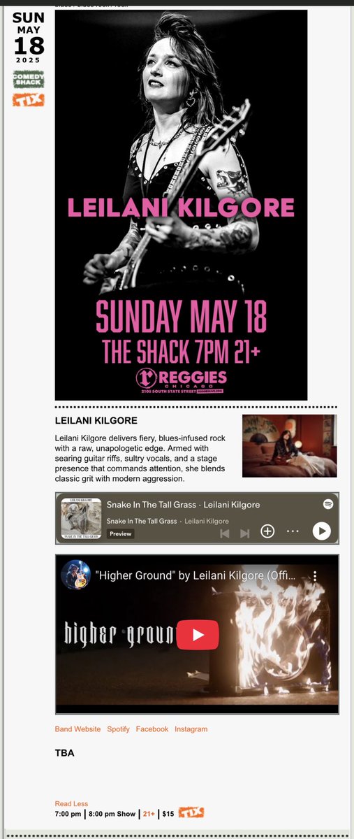 usanachris's tweet photo. Catch up with Leilani Kilgore - hear about the album being released 9/30.
I also expect that @LeilaniKilgore now has an idea for her Only Hats 🎩 content channel for the bands Land of Lincoln appearance 5/18 😉 #StageProp #IYKYK #Podcast #FlatsNotHeels https://t.co/UOcriIlYrc