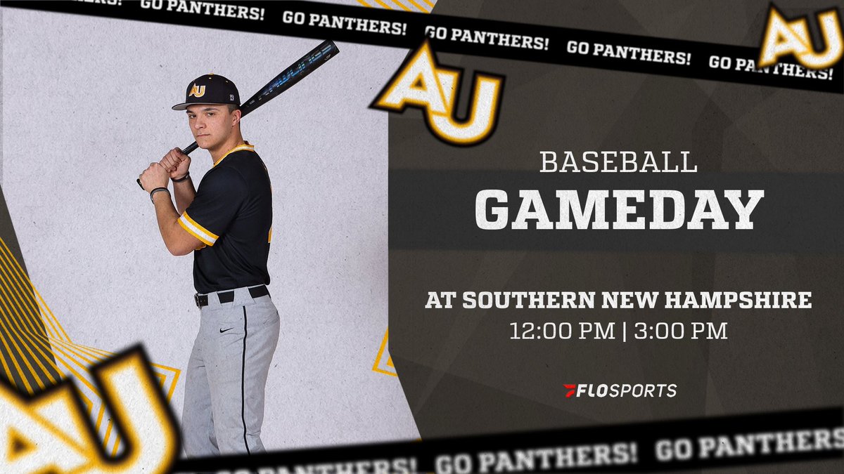 AdelphiBaseball's tweet image. Two big ones today🚨
📍: Manchester, N.H.
🆚: @snhupenmen
⏰: 12:00 PM | 3:00 PM
📊: bit.ly/2H7ZIEo
📺: bit.ly/3CEiNNu
#PawsUp🐾