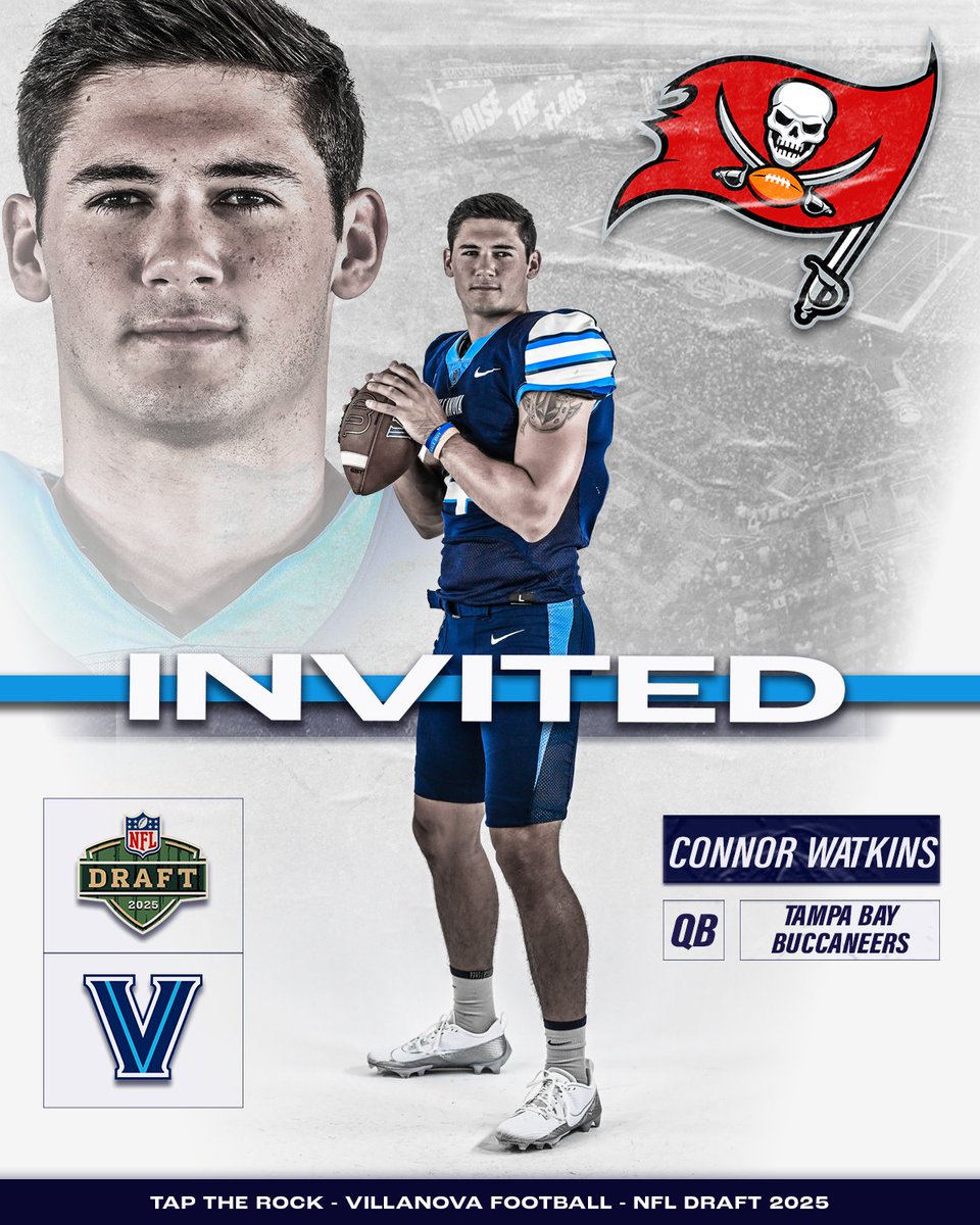 Nova FB Recruiting (@novafbrecruit) on Twitter photo INVITED to Rookie Mini Camp!!! <a href="/r_c_w4/">Connor Watkins</a> is heading to the <a href="/Buccaneers/">Tampa Bay Buccaneers</a>! #TapTheRock INVITED to Rookie Mini Camp!!! <a href="/r_c_w4/">Connor Watkins</a> is heading to the <a href="/Buccaneers/">Tampa Bay Buccaneers</a>! #TapTheRock