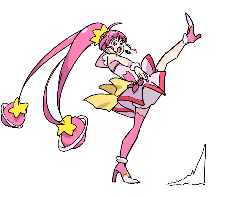 星奈ひかる 「」|ぼつおのイラスト