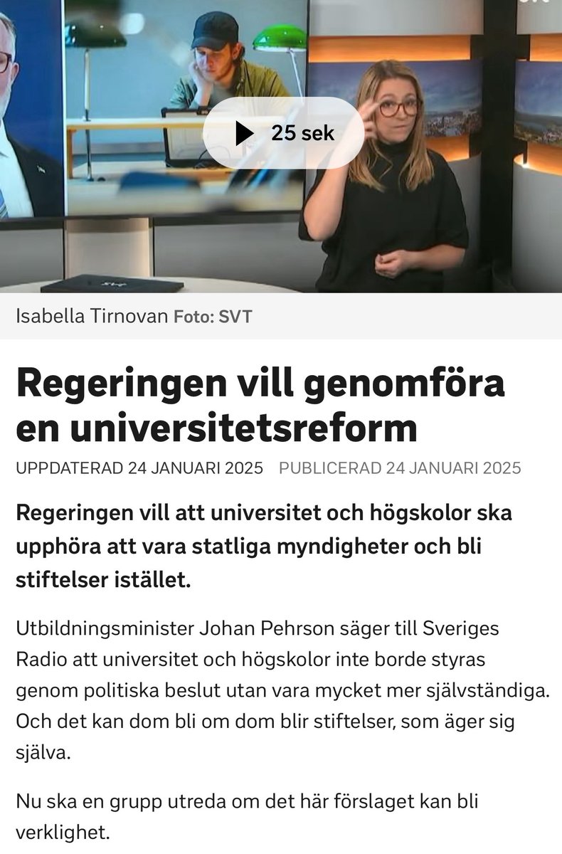 TonyJohansson78's tweet image. Låt oss tala klarspråk. Hotet mot den akademiska friheten kommer från SD - ingen annan. Så när regeringen vill utreda att lägga universiteten i stiftelser handlar det om att den är rädd för det fascistiska monster som den föder och är allierad med.