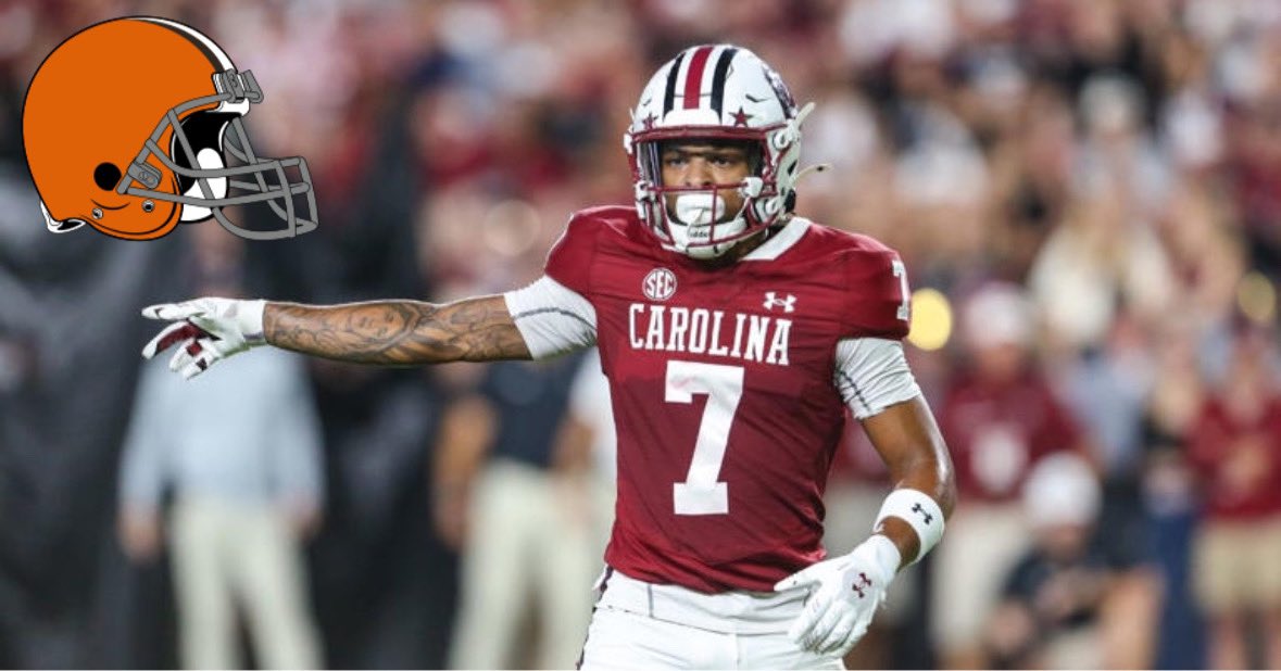 FamouslyGarnet's tweet image. **SIGNED**

WR Gage Larvadain has officially signed with the Cleveland Browns.