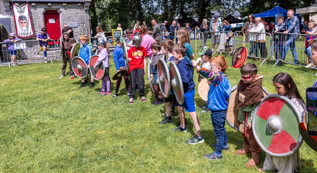 Ready for an epic festival? Timahoe is the place to be May 31st &amp; June 1st! Vikings, crafts, history &amp; family fun!
#TimahoeFestival #EpicWeekend #Vikings
