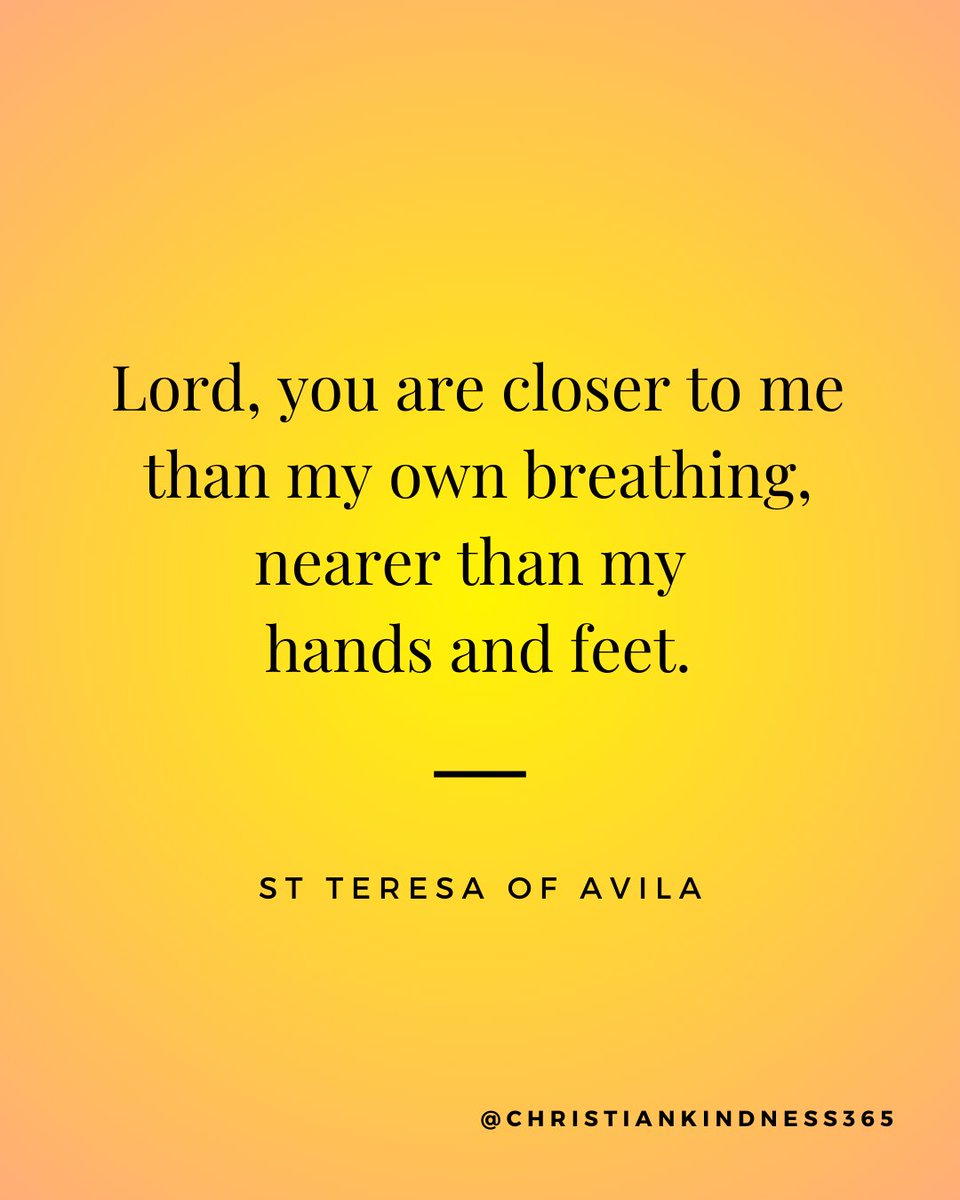 christkind365's tweet photo. #FridayPrayer #StTeresa https://t.co/93ca5JG1ZO