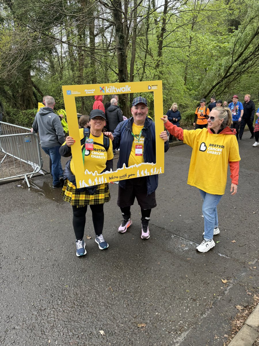Thank you to all the amazing walkers taking part in the <a href="/thekiltwalk/">Kiltwalk</a> and special thanks from the <a href="/Beatson_Charity/">Beatson Cancer Charity</a> family for your support
