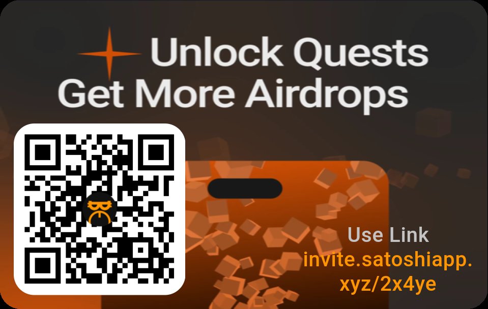 joseph_bela's tweet photo. https://t.co/9XQ7biVmQB 
Join me on Satoshi App, trusted by 16M+ users. Earn free tokens from top web3 projects. It's quick and easy to sign up. Let's grow our crypto portfolios together! https://t.co/4acvUCsJqv