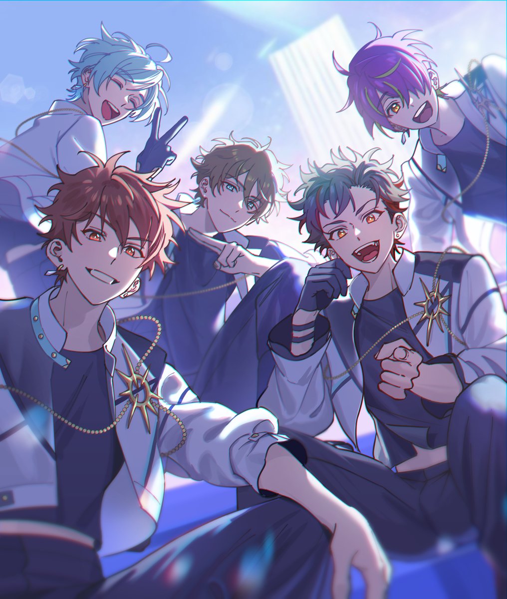 email2140's tweet image. 앙상블스타즈(@enstars2_KR) 의 LIMIT BREAK 캠페인 일러스트를 그렸습니다⚡️ 많이 즐겨주세요:)
#앙상블스타즈 #LIMITBREAK
