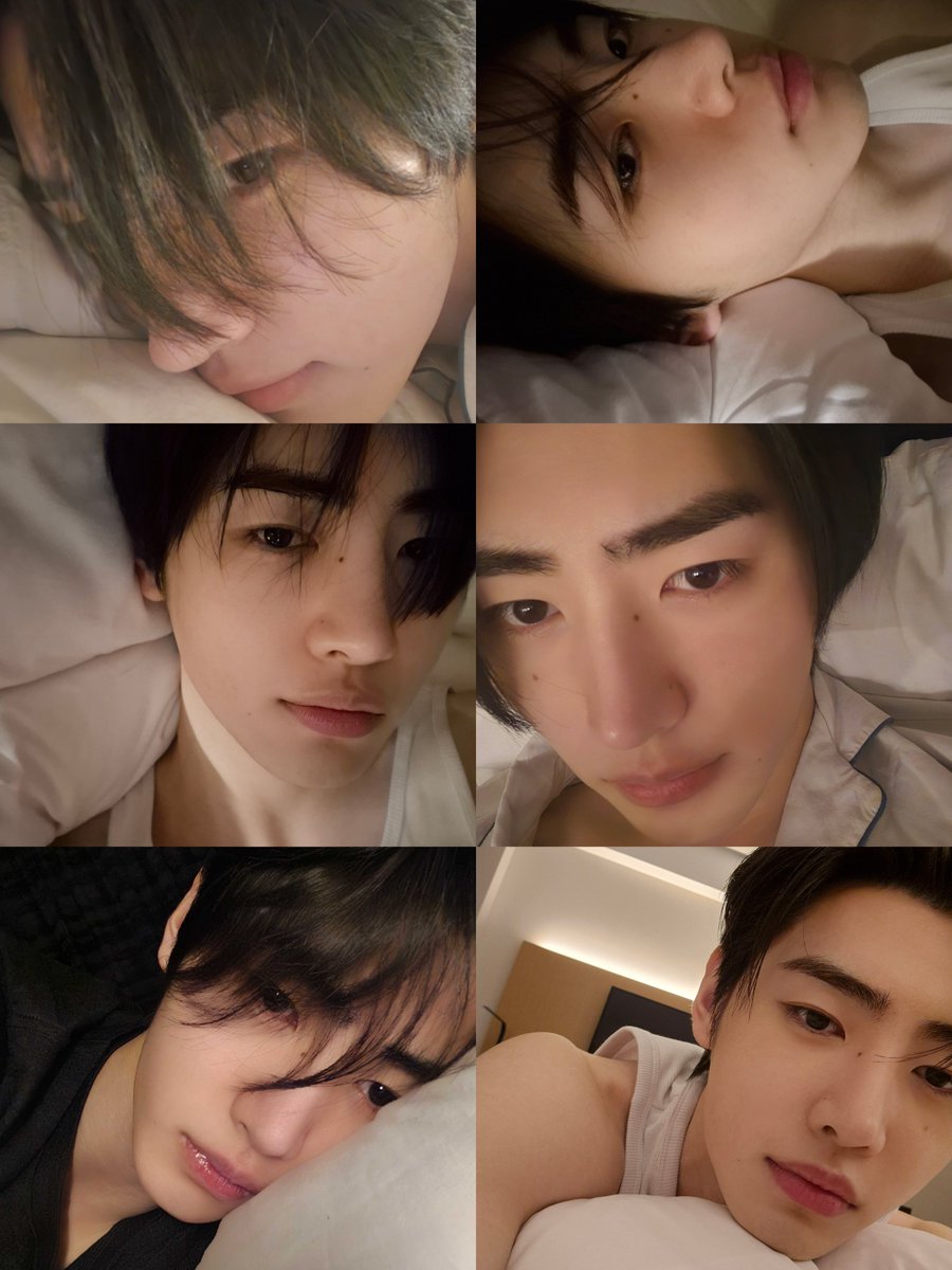 this is how sunghoon greets us good night