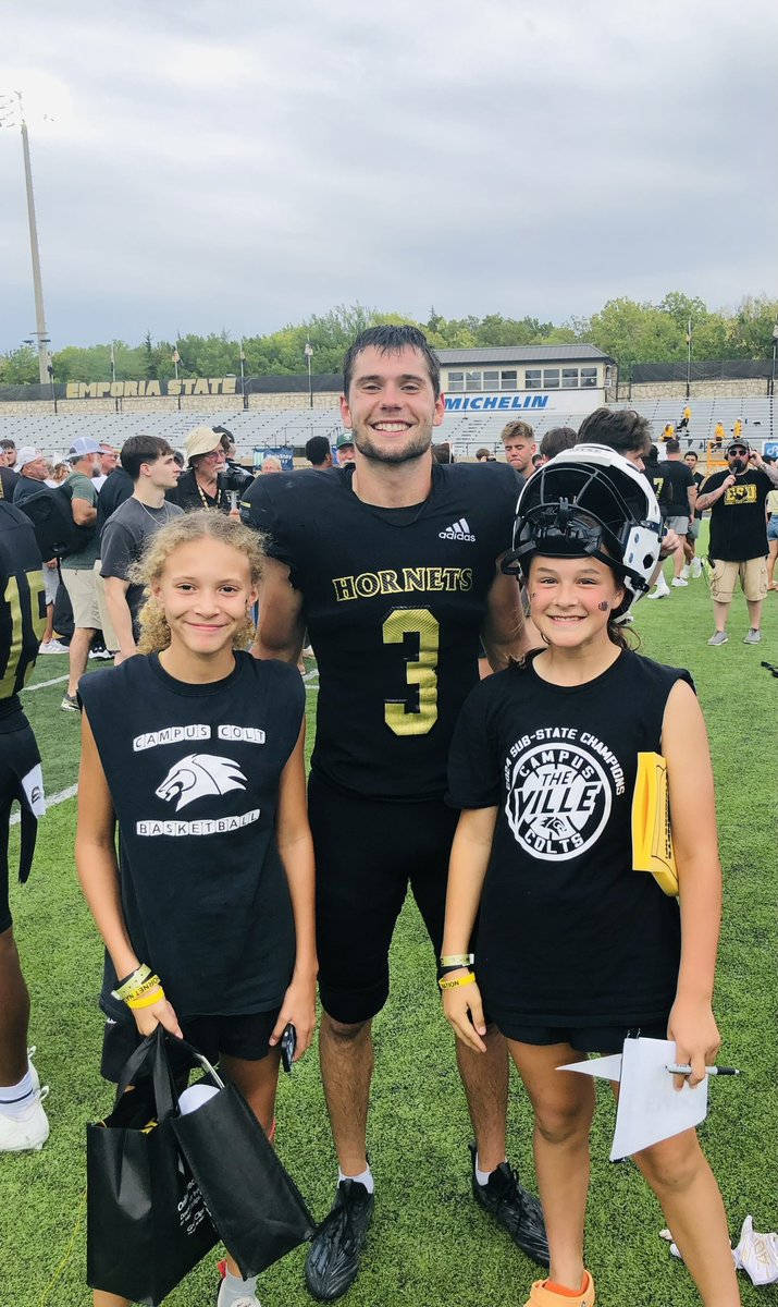 Absolutely one of the best humans on the planet. The whole town of Haysville and Campus HS Community is so proud of you <a href="/tyler_kahmann33/">Tyler Kahmann</a> .