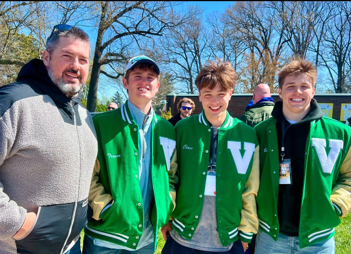 Chase Lovig (@chase_lovig) on Twitter photo Thank you <a href="/Coach_RJG/">RJ Ghilarducci</a> for inviting me to the spring game! I had a fun time with <a href="/TrevorFaughnder/">Trevor Faughnder</a> and <a href="/BenFedorchak/">Ben Fedorchak</a> . <a href="/VHSFootball_19/">Valpo High School Football</a> <a href="/AthleticsValpo/">Valparaiso Athletics</a> <a href="/valpoathletics/">Valpo Athletics</a> Thank you <a href="/Coach_RJG/">RJ Ghilarducci</a> for inviting me to the spring game! I had a fun time with <a href="/TrevorFaughnder/">Trevor Faughnder</a> and <a href="/BenFedorchak/">Ben Fedorchak</a> . <a href="/VHSFootball_19/">Valpo High School Football</a> <a href="/AthleticsValpo/">Valparaiso Athletics</a> <a href="/valpoathletics/">Valpo Athletics</a>