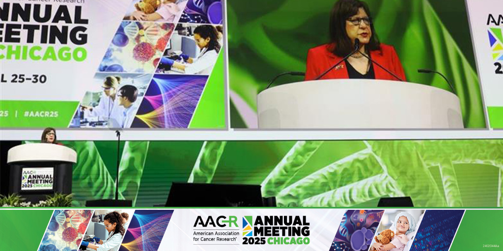 AACR (@aacr) on Twitter photo .<a href="/AACR_CEO/">Margaret Foti, PhD, MD (hc)</a> Margaret Foti announces the launch of the AACR Trailblazer Cancer Research Grantsāwhich will provide nine $1 million grants to early-stage investigators and six $1 million grants to mid-career investigatorsāat the #AACR25 Opening Ceremony. .<a href="/AACR_CEO/">Margaret Foti, PhD, MD (hc)</a> Margaret Foti announces the launch of the AACR Trailblazer Cancer Research Grantsāwhich will provide nine $1 million grants to early-stage investigators and six $1 million grants to mid-career investigatorsāat the #AACR25 Opening Ceremony.