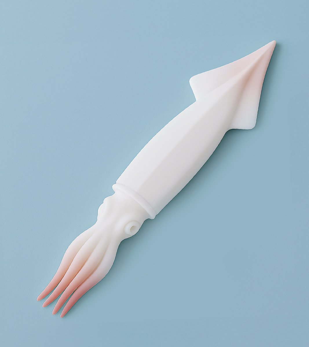 superkakamu's tweet image. スルメイカのペーパーナイフ