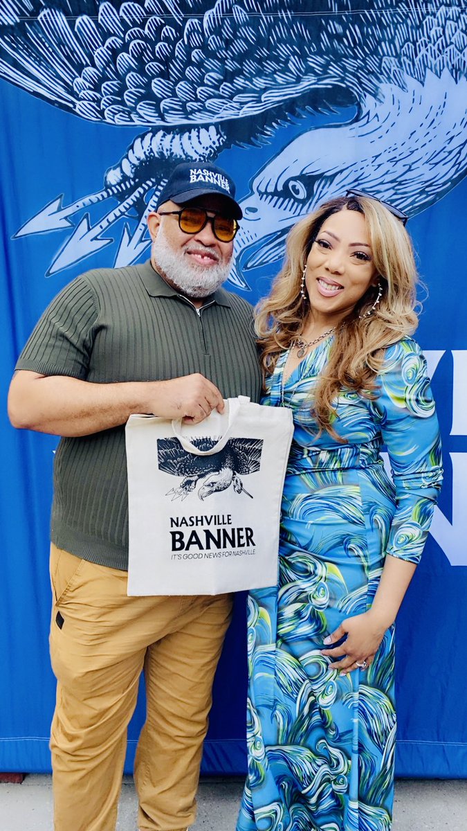 HarrietvWallace's tweet photo. Ooohhh how I do love me a good birthday party! Happy Birthday to the @nashvillebanner - an outlet led by legends, doing legendary work. Here’s to many more years of providing the news #Nashville needs. 🎂 🎉 🎈 https://t.co/9wfl2CoYQT