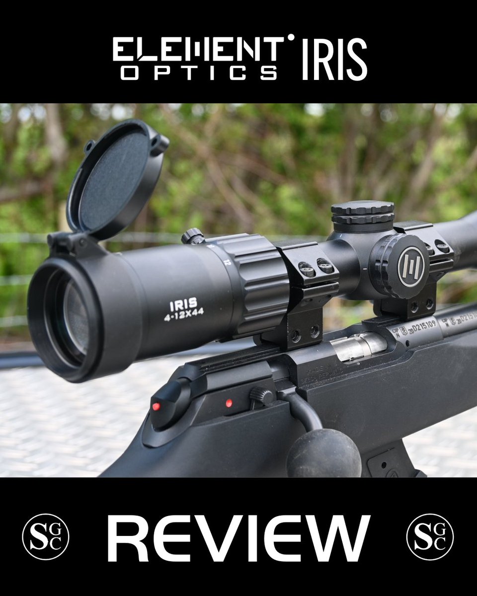 SportsmanSGC's tweet image. Looking for affordable performance?

Check out our full review of the Element Optics Iris! It’s packed with essentials, offering great light transmission and backed by a lifetime warranty. Watch the video now!

#ElementOptics #HuntingGear #ShootingSports