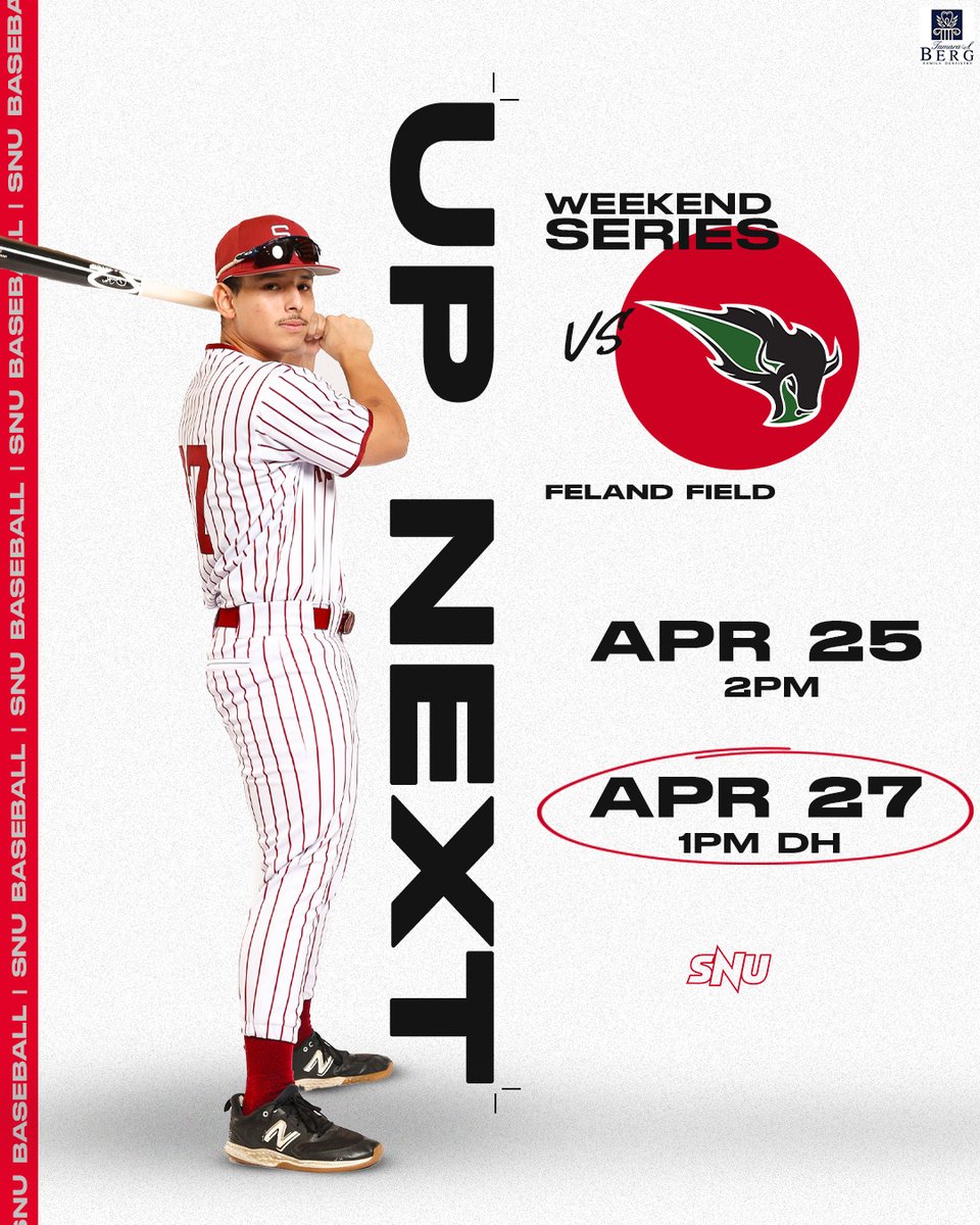 𝐒𝐞𝐧𝐢𝐨𝐫 𝐃𝐚𝐲👏

🆚 Oklahoma Baptist
⏰ 1PM DH
📍 Feland Field
📊 tinyurl.com/3vjpm7r6
🎟️ tinyurl.com/yepts2hk
🎥 tinyurl.com/y7pjjpxh

#BoltsUp⚡️