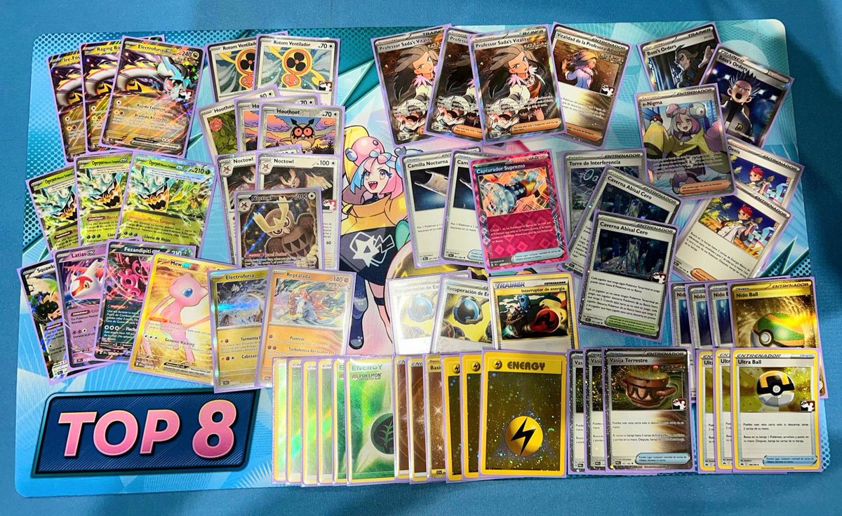 piruquitas's tweet photo. Finished 9th at Seville SPE! Third time in a row making Day 2 in my country 🇪🇸🇪🇸🇪🇸 Had an amazing run and I'm extremely happy! Thank you to everyone that cheered for me! ❤️ #PlayPokemon https://t.co/y4Np8vnaWG