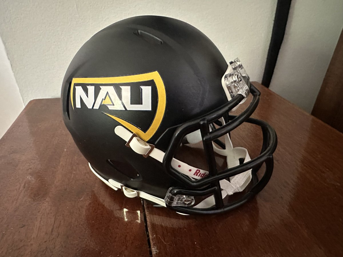 GarrettWhitford's tweet image. Newest addition to the FCS mini helmet collection.  @NAU_Football of the @BigSkyFB conference.  Halfway to completion of the Big Sky.  
@NCAA_FCS @OptaAnalystFCS @FCSNationRadio1 @The__Bluebloods #minihelmetmaking #minihelmetcollection