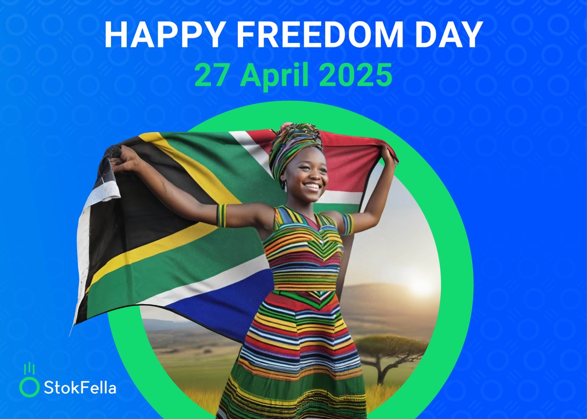 StokFellaSA (@stokfellasa) on Twitter photo This Freedom Day, honour the freedom won and the freedom we are building every day. 
Together, through saving and investing, our stokvels are unlocking true Financial Freedom. Let’s keep moving forward. Let’s keep growing together.
#FreedomDay #DoMoreWithStokFella #SkhulaSonke This Freedom Day, honour the freedom won and the freedom we are building every day. 
Together, through saving and investing, our stokvels are unlocking true Financial Freedom. Let’s keep moving forward. Let’s keep growing together.
#FreedomDay #DoMoreWithStokFella #SkhulaSonke