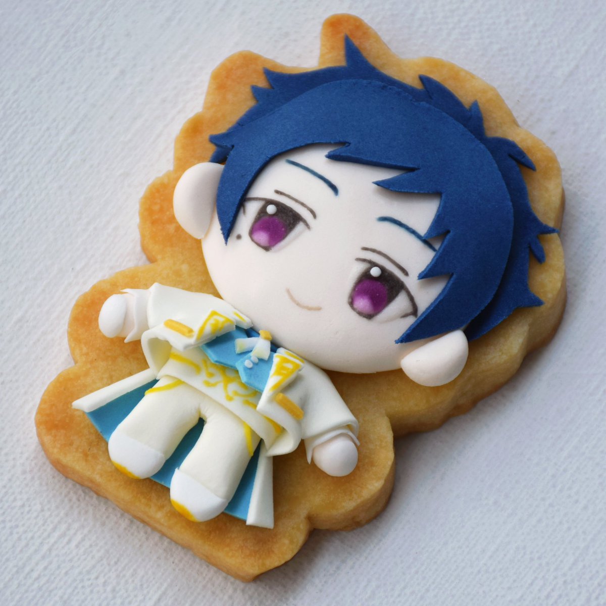 #あんスタ10周年 
#あんスタ手描き立体クッキー
🎊㊗️㊗️㊗️🎉