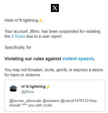 m@ lightning ⚡️ is INACTIVE (@jffxxns) / Posts / X