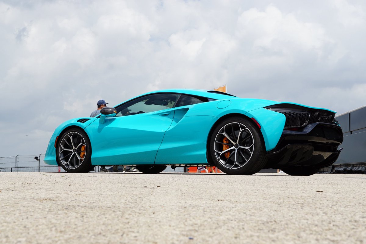 McLaren on a beautiful day at Circuit of the Americas.